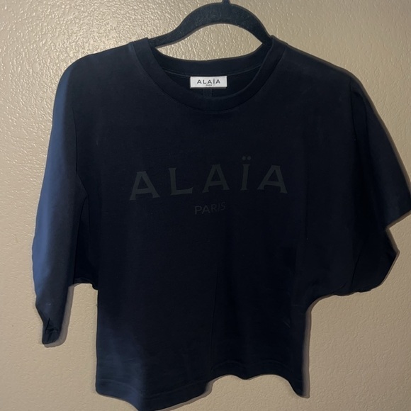 ALAÏA CROPPED TEE - Picture 2 of 4
